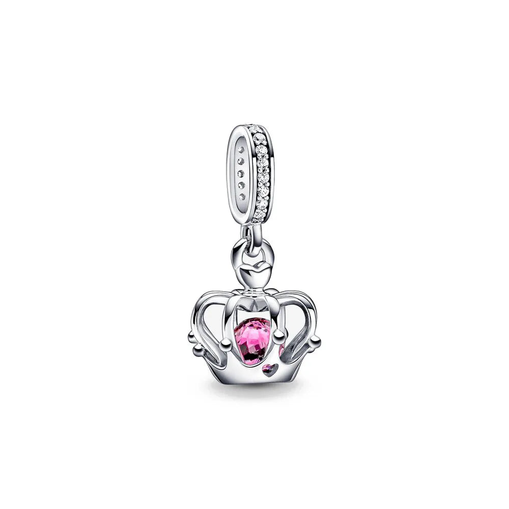 Europäisches Neues 925 Sterling Silber Frühling Neue Rosa Blume Ballon Katze Diy Perlen Charm Passend Europäische S925 Armband Armreifen