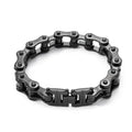 1 Stück Herren-Edelstahlarmband Kreatives Imitations-Fahrradkettenarmband Trendiger Punk-Stil Alltagsaccessoires
