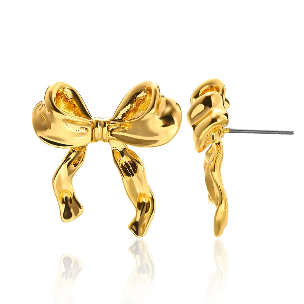 Pendientes de acero inoxidable con forma de estrella de mar vintage para mujer, aretes sencillos con forma de concha de estrella, joyería de fiesta oceánica, regalo 2025