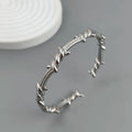 Armband aus Edelstahl mit Drahtwicklung im neuen Stil, vergoldet 18K, hochwertiger wasserdichter Silberschmuck, Pärchengeschenk