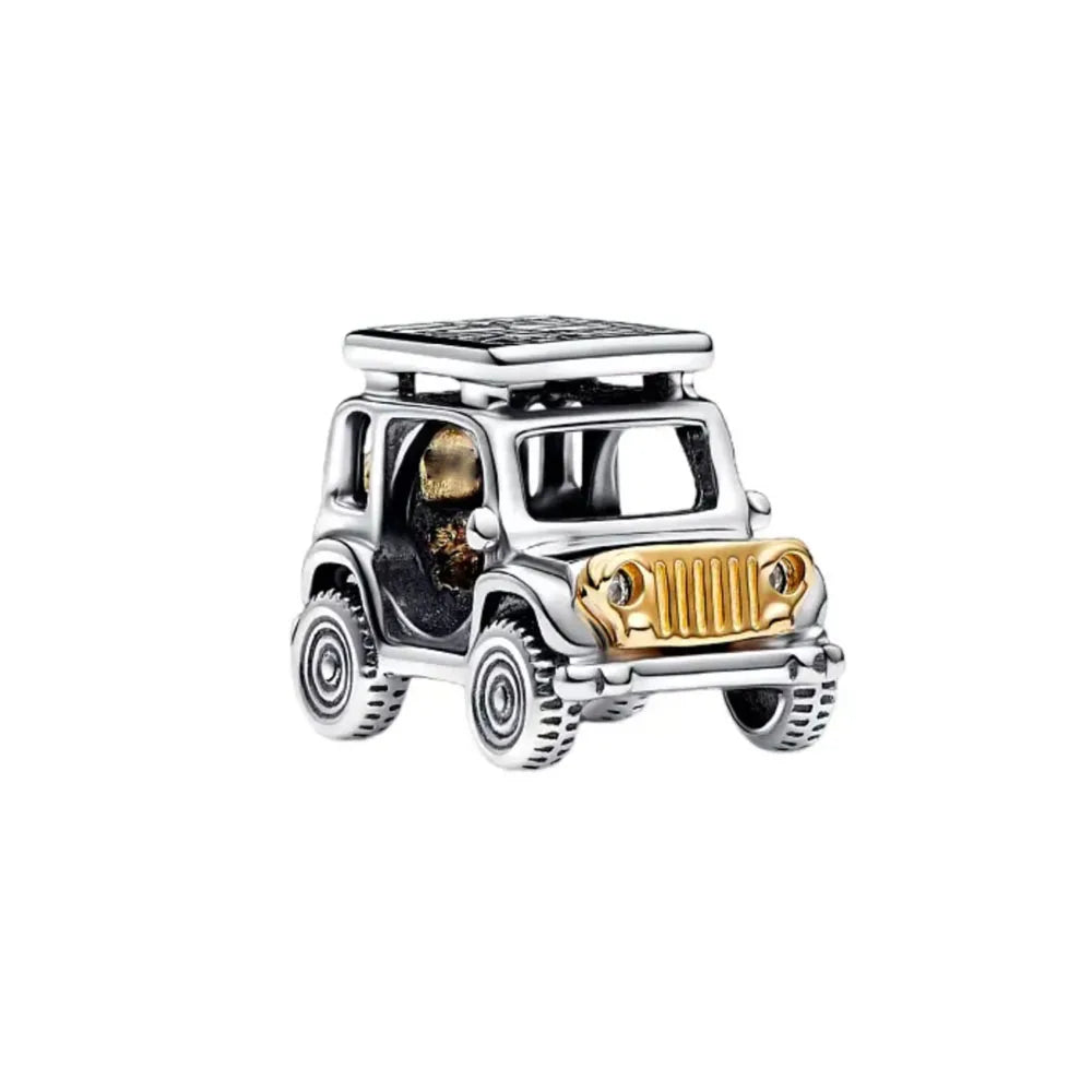 Heiß verkaufter Weihnachts-Weihnachtsmann 925er Silber Charm Bead passend für europäische Armband-Armreifen Damenhalskette Schmuck