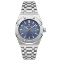 PAAZOMU Original Relojes de Lujo para Hombre Cronógrafo de Fecha Acero Inoxidable Reloj de Cuarzo Impermeable Luminoso Moda Reloj de Pulsera para Hombre