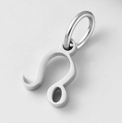 10PCS Stainless Steel Star Zodiac Sign 12 Constellation Pendant Accessories for Necklace Women Man Jewelry Gifts Wholesale