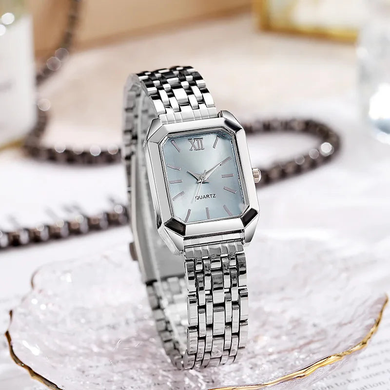 Reloj de mujer de marca famosa sin logotipo para Dropshipping al por mayor, relojes de pulsera de cuarzo de gran venta, regalo de lujo para mujer, reloj femenino