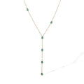 NEWBUY Fashion Gold Color Stainless Steel Choker Necklaces For Women Delicate White/Green/Red CZ Zircon Inlay Jewelry