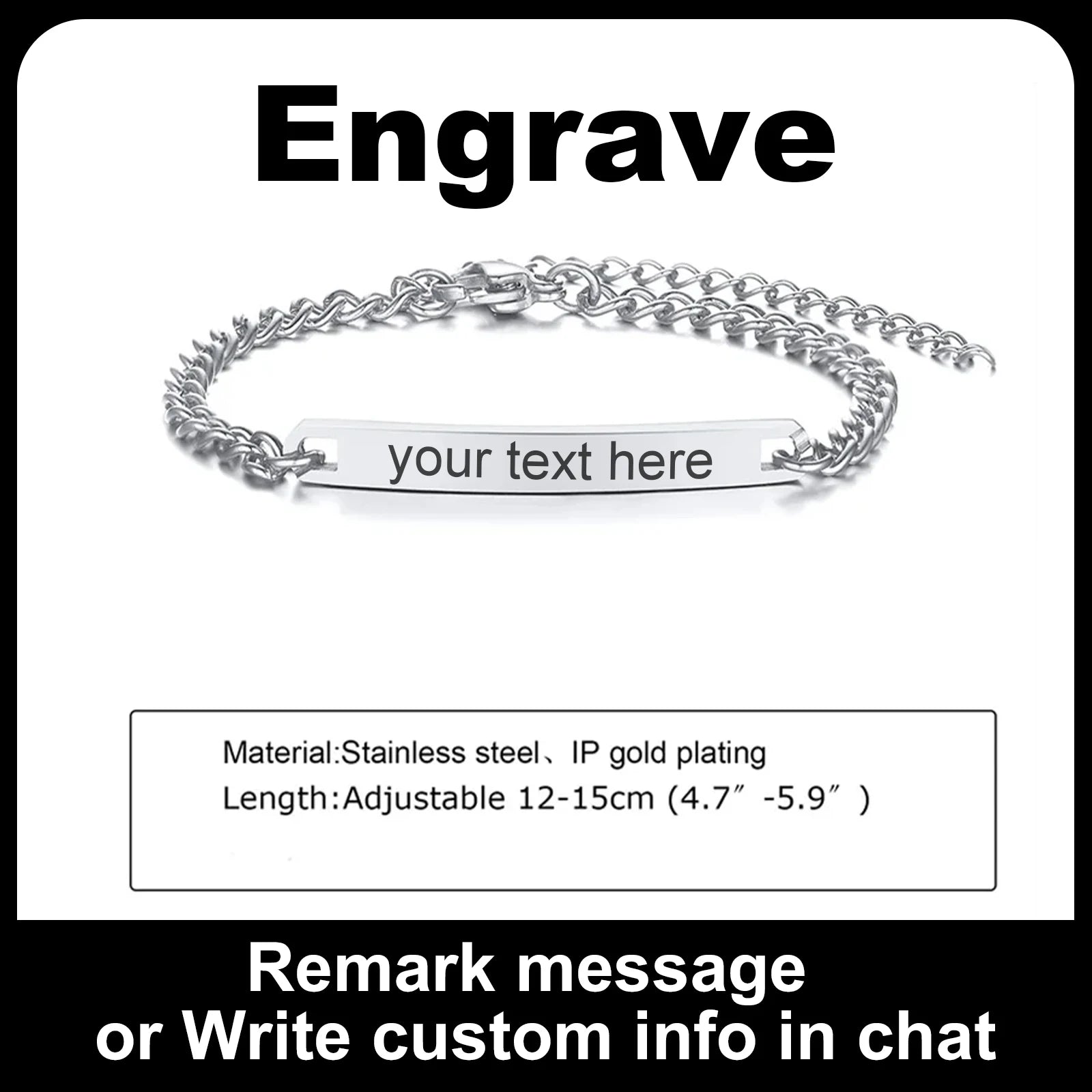 Personalisiertes Herz-Armband für kleine Mädchen/Jungen, gravierbares ID-Namensarmband, personalisiertes Edelstahlketten-Geburtstagsgeschenk
