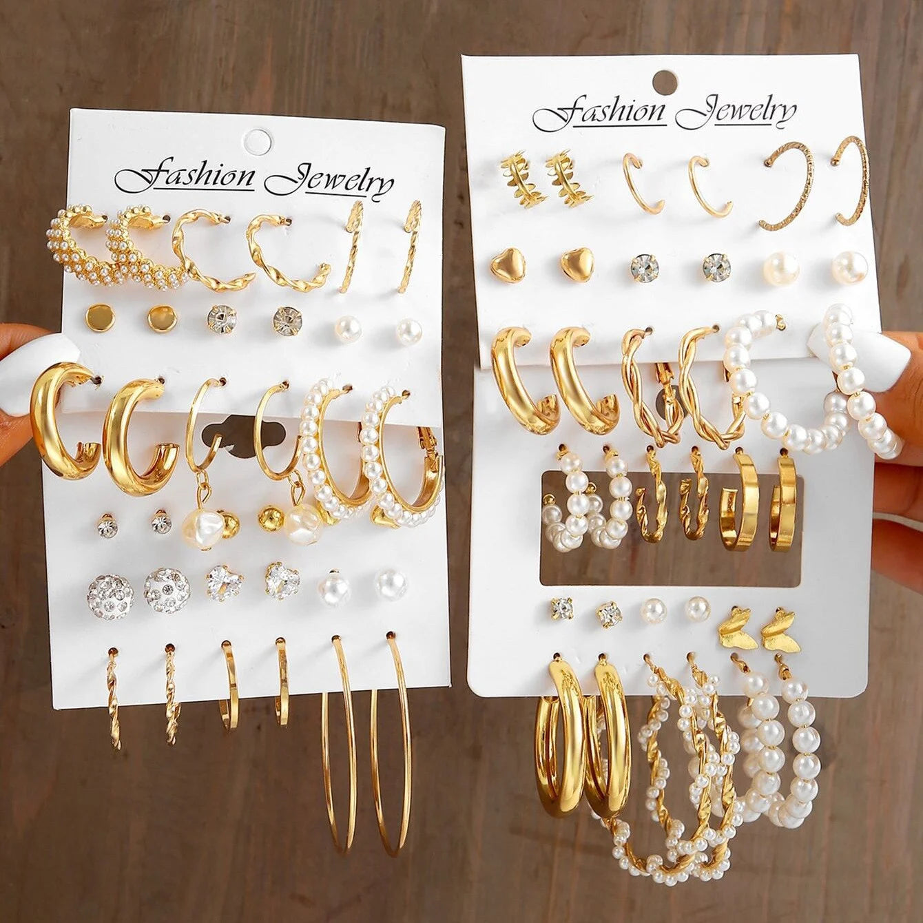 Juego de 24 pares de pendientes de aro pequeños de inspiración vintage para mujer, elegantes adornos geométricos de hierro para llevar a diario, regalos de joyería 2024