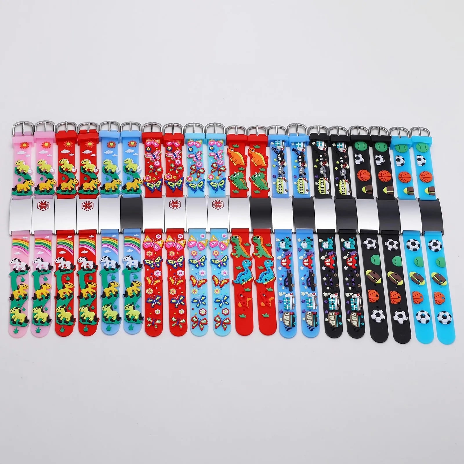Personalisiertes Ausweiskettchen für kleine Mädchen und Jungen, Silikonarmband verstellbar, Gravierte Zitate Inspirierendes Geschenk