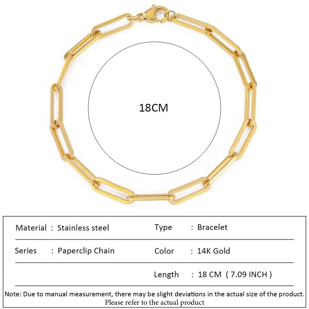 SUNIBI Klassische Schlangenkettenarmbänder für Damen, Trendige Mode, Edelstahl-Kubakettenarmband, Trendige Damengeschenke, Schmuck