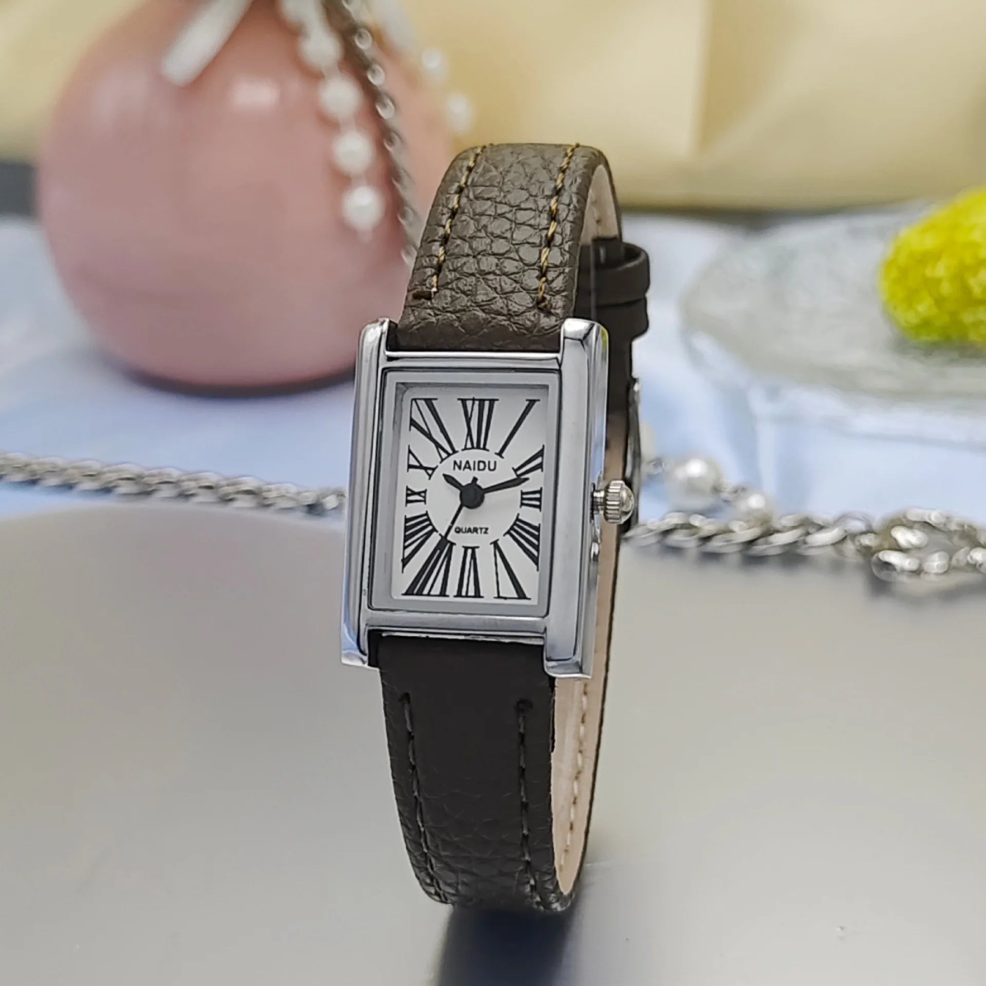 Relojes de pulsera de cuarzo de moda para mujer, correa de cuero simple, esfera romana, reloj de mujer de lujo, regalo para chica, relojes superventas Reloj Mujer