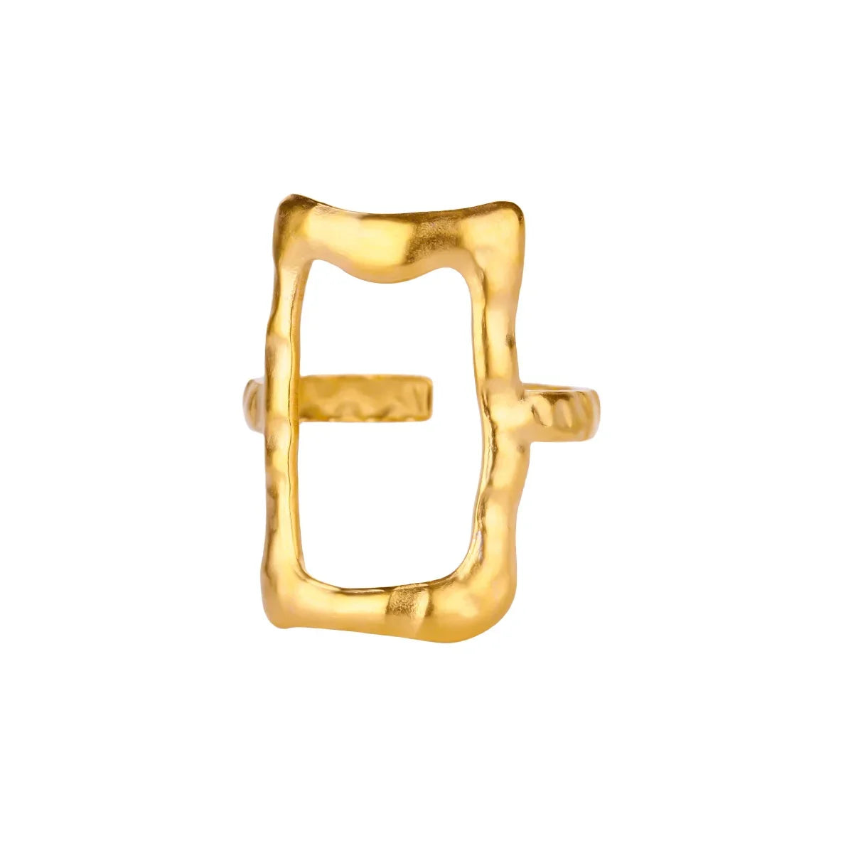 Anillos de Acero Inoxidable con Flores Múltiples Apiladas en Color Dorado Elegante para Mujer, Joyería de Anillo Nuevo de Concha para Boda, Cumpleaños, Delicado
