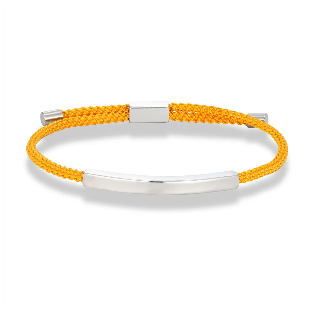 Männer Frauen Punk SOS Individuelles Logo Name Gravur Text Verstellbares dünnes Seilarmband Personalisierbares Edelstahl-ID-Armband