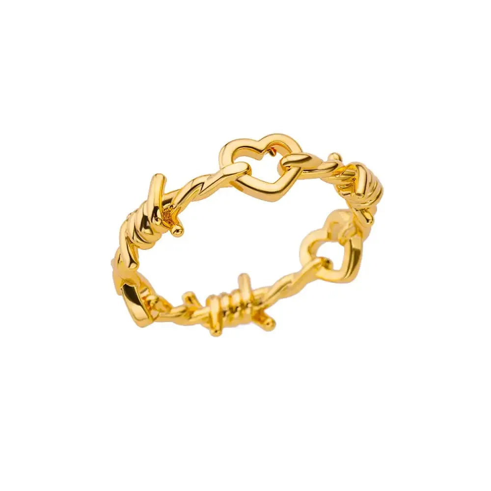 Zirkon Kleine Herzringe für Frauen Minimalismus Herzring Edelstahl Finger Zarter Ring Valentinstag Geschenke Kostenloser Versand