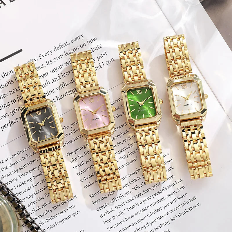 Reloj de mujer de marca famosa sin logotipo para Dropshipping al por mayor, relojes de pulsera de cuarzo de gran venta, regalo de lujo para mujer, reloj femenino