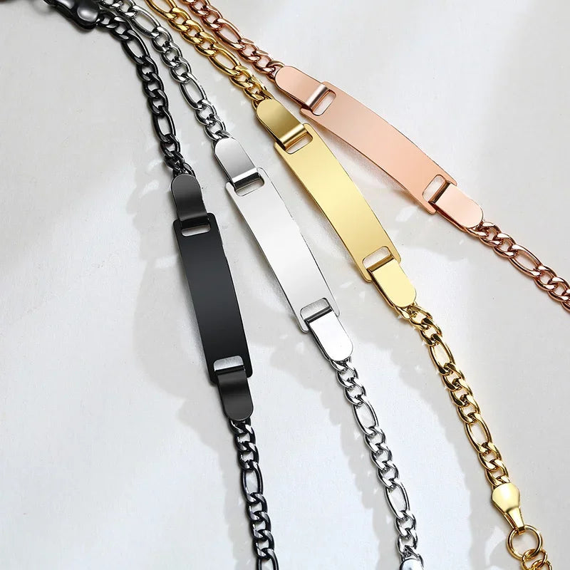 Personalisierte Baby-Namensarmbänder, antiallergisch, Edelstahl, Taufarmreif, Schmuck, individuelle Geschenke für Jungen und Mädchen, Familie, Liebe