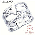 Chic französischer Stil 925 Sterling Silber Herzring Einzigartiges Design Damenschmuck Perfekt für Alltagsaccessoires