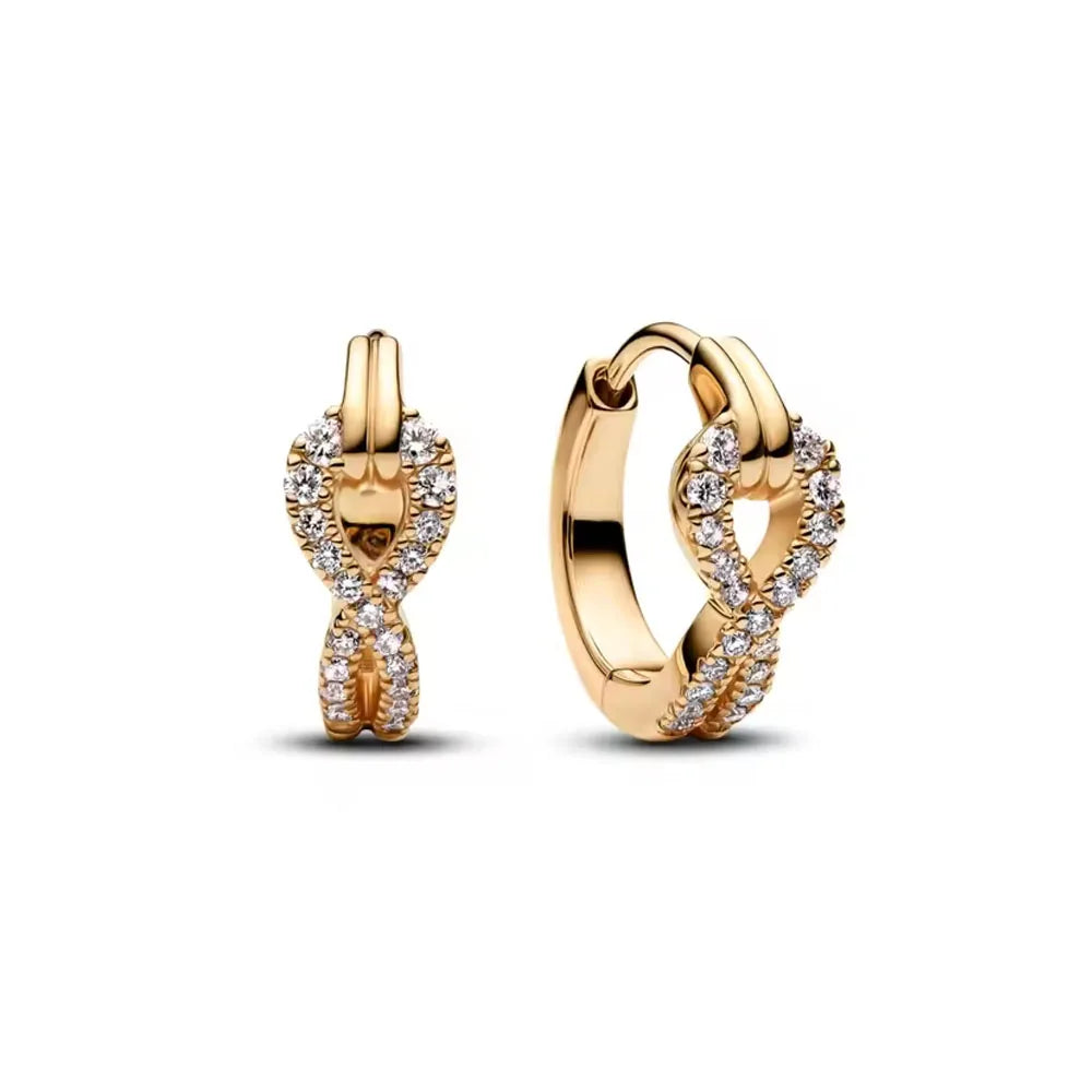 Pendientes de tuerca europeos con cruz de girasol, color dorado, para mujer, festival, exquisitos abalorios, regalos de joyería, plata 925