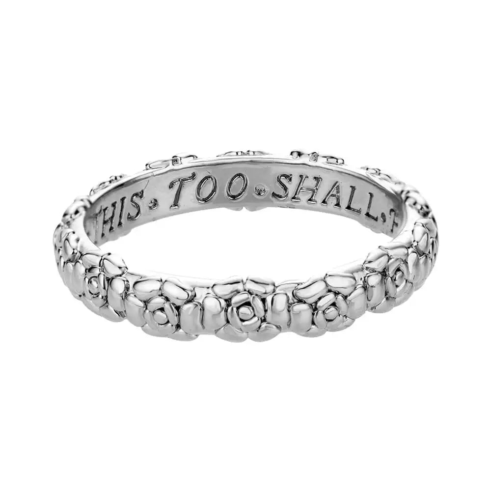 Edelstahl Rose Blumenringe für Damen Vintage Paar Ring Gothic Punk Creolen Unregelmäßiger Geometrischer Ring Schmuck Accessoires