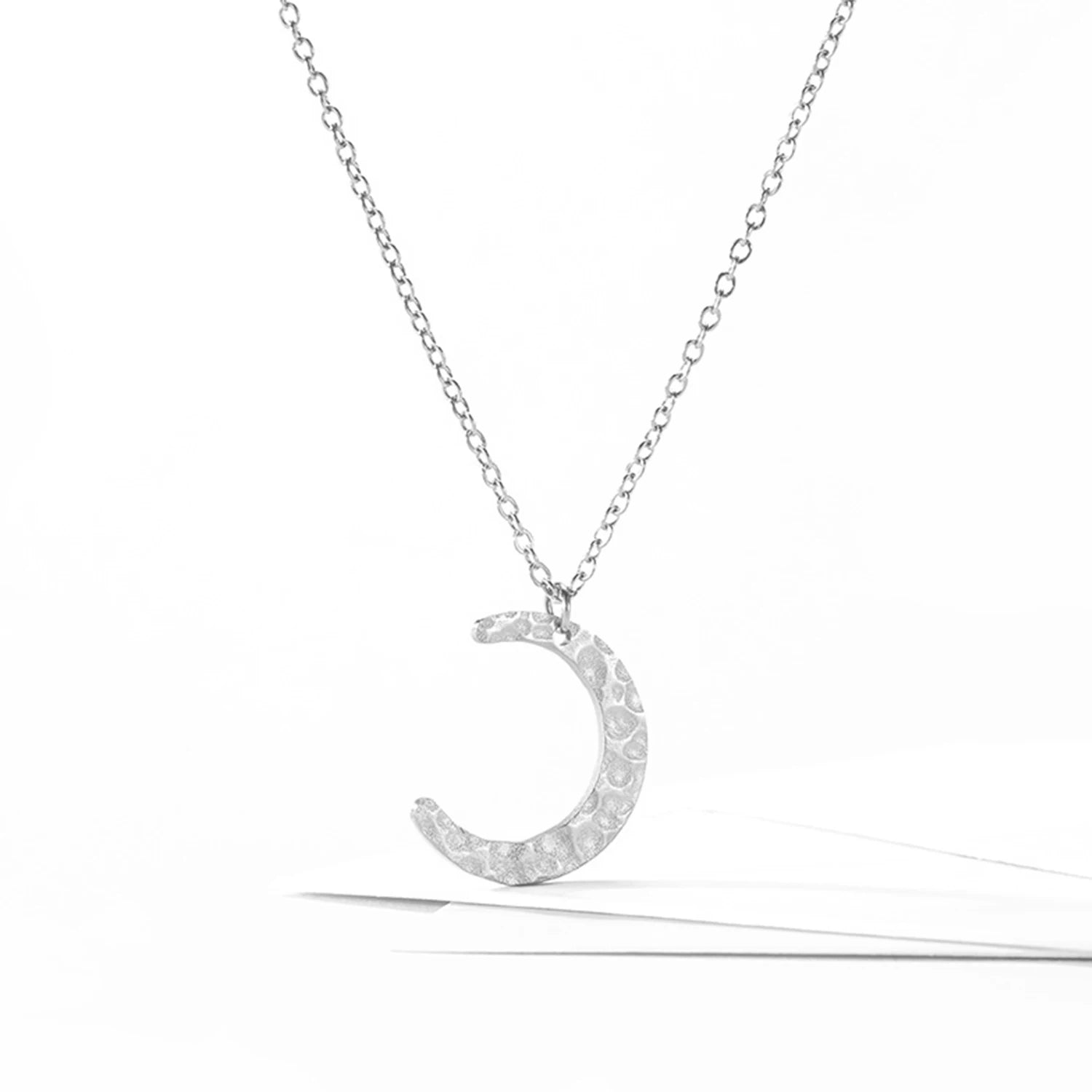 SUNIBI Vertical Bar Pendant Necklaces Stainless Steel Simple Long Lariat Chain Minimalist Dangle Necklace for Women Jewelry Gift