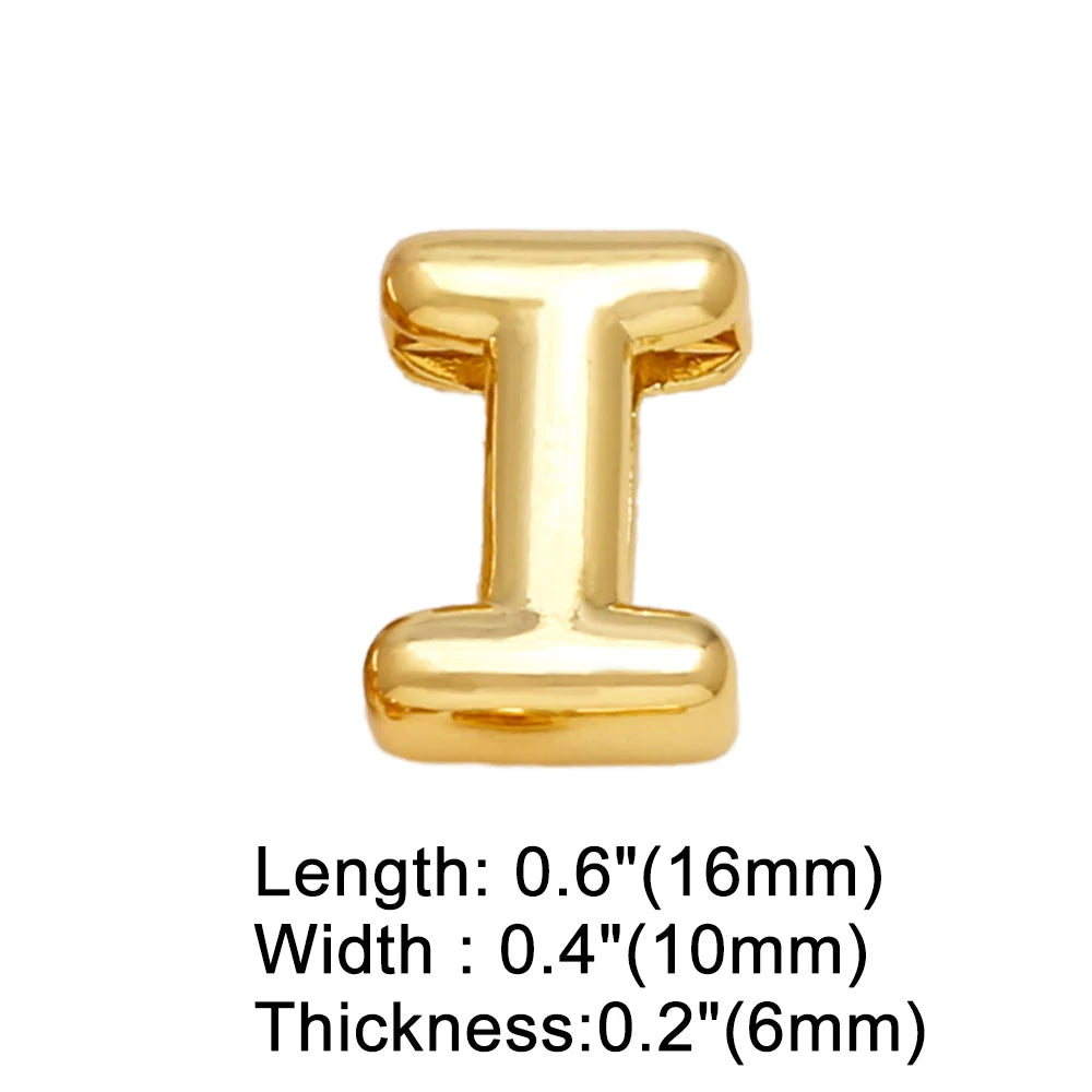 FLOLA DIY 26 Buchstaben Personalisierte Namensarmbänder für Damen Gold Silber Farbe Breites Band Initial Armbänder Handgemachter Schmuck brtd91
