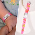 Personalisiertes Ausweiskettchen für kleine Mädchen und Jungen, Silikonarmband verstellbar, Gravierte Zitate Inspirierendes Geschenk