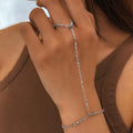 Edelstahlarmbänder Persönlichkeits-Design Perlen-Fingerkette Minimalistisches Armband für Frauen Schmuck Beste Freundin Geschenke Neu