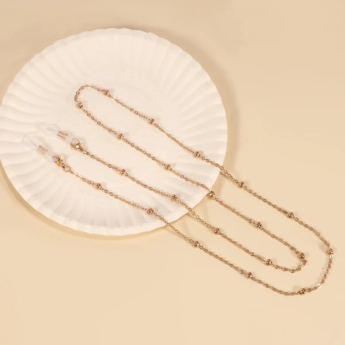 Fashion Reading Glasses Chain for Women Metal Sunglasses Cords Gold Black Silver Color  Lanyard Metal Rope Eyewear Accessories