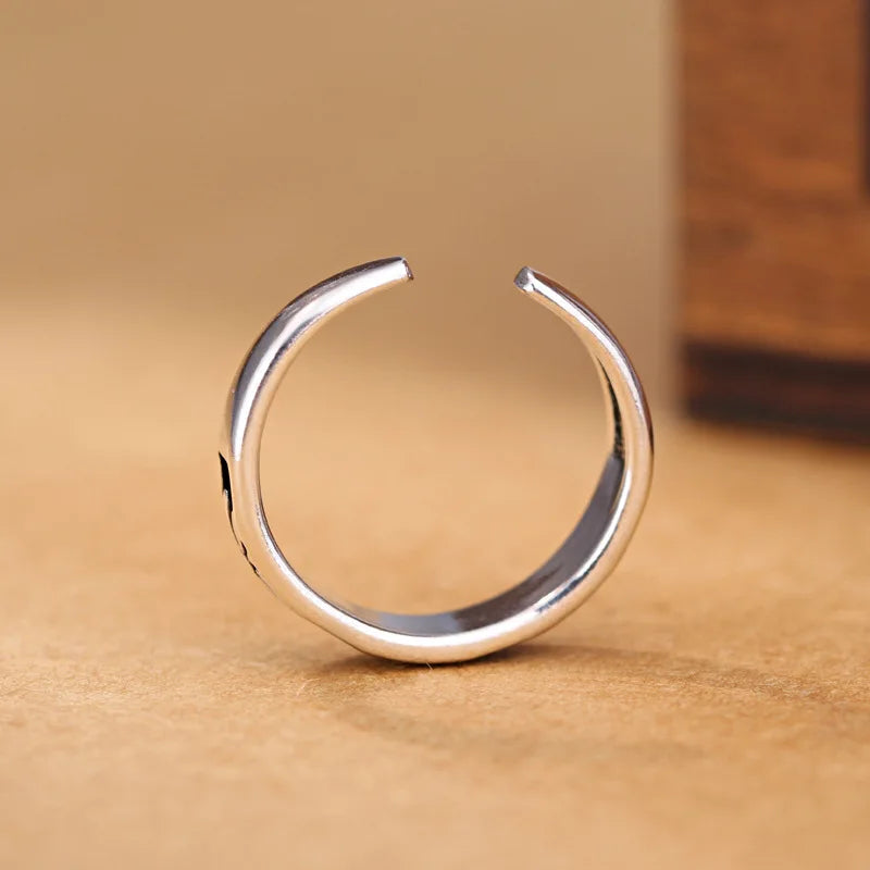 925er Silber Drei-Blumen-Offene Ringe für Frauen, Hochzeitsschmuck-Accessoires
