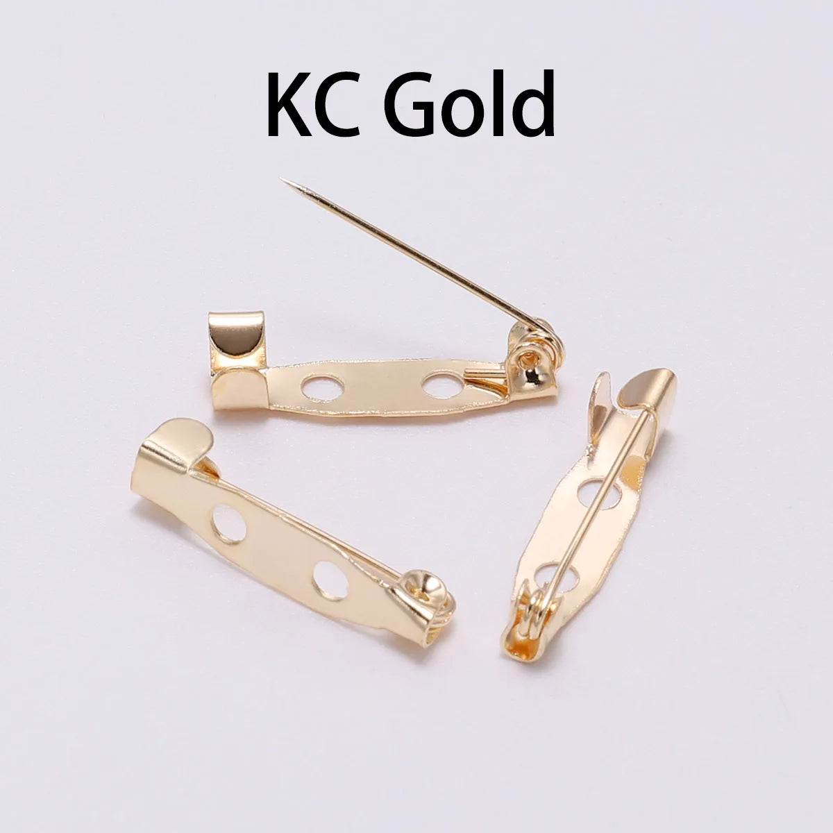 20-50 unidades de 20 25 32 38mm Pin de Broche con Cierre de Seguridad Base en Blanco Soporte para Placa para Fabricación de Joyas DIY Suministros