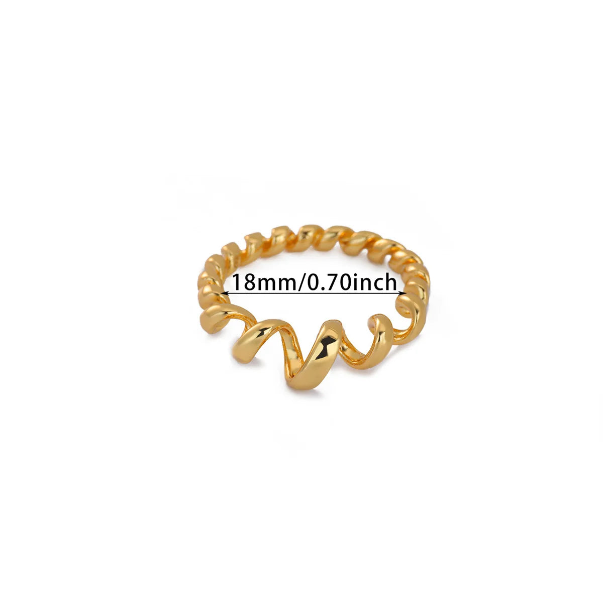 Luxus Zirkon Geometrischer Twist Ring für Damen Edelstahl Goldfarbe Vintage Fingerring 2026 Mode Hochzeit Paar Schmuck