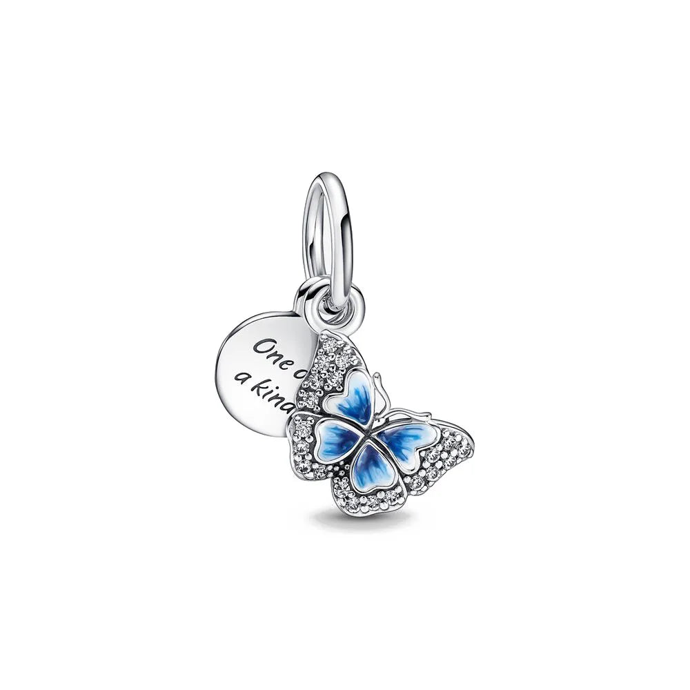 Europäisches Neues 925 Sterling Silber Frühling Neue Rosa Blume Ballon Katze Diy Perlen Charm Passend Europäische S925 Armband Armreifen