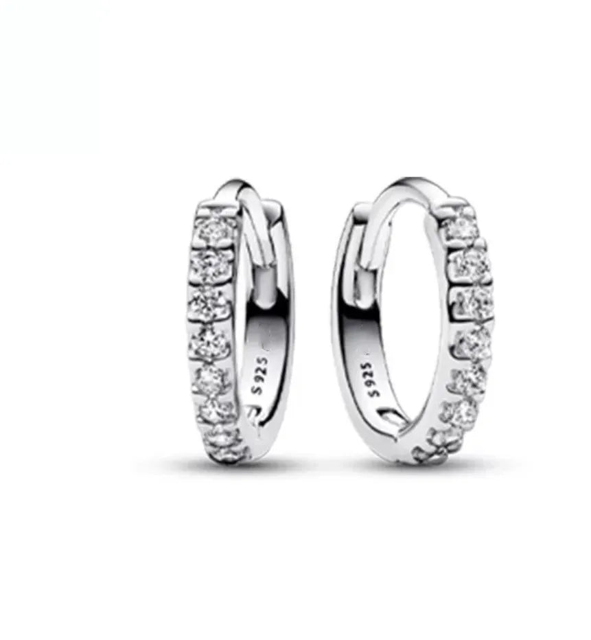 Weihnachten 925er Silber Gänseblümchen Ohrstecker, passend für Damen Festival Exquisiter Charm Schmuck Geschenke
