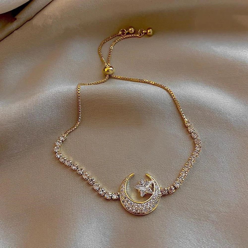 Mode 316L Edelstahl Herz-Armband für Frauen Kleine vergoldete Schlüsselbeinkette Mädchen Hochzeit Party Charm Schmuck Geschenk