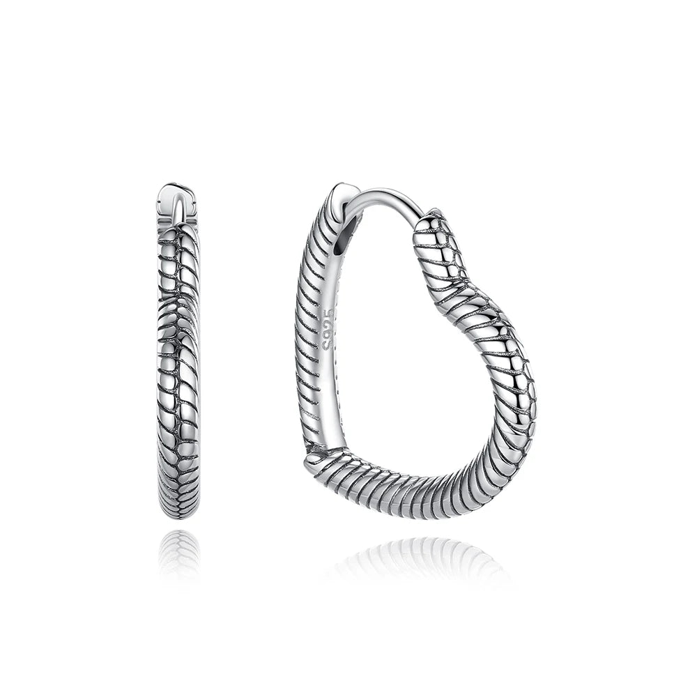 Original 925 Sterling Silver Earrings 2026 Stud Hoop Crystal Earings For Women Rose Gold Crown Heart Infinity Bee Earing Jewelry