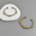 Original Design Edelstahl Drahtkreuz Zirkon Edelstahl Damenarmband, wasserdicht und rostfrei, Partnerarmband