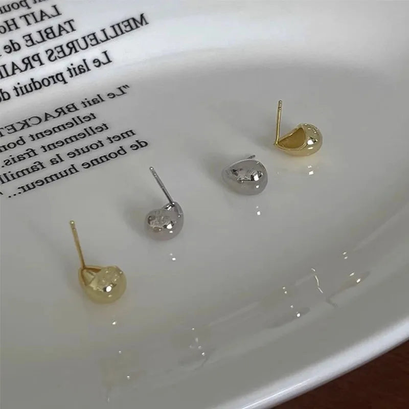 Ventfille 925 Sterling Silber Wassertropfen Ohrring für Frauen Geschenk Minimalismus Vielseitig Büro Trend Schmuck Dropshipping