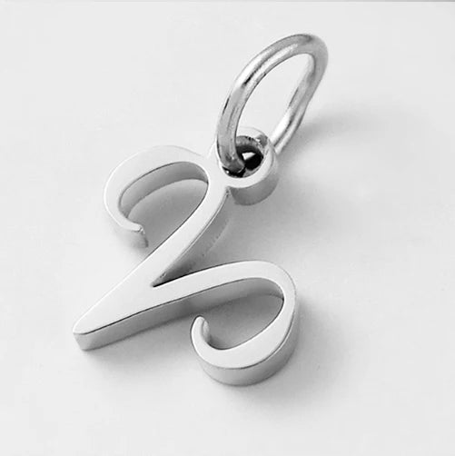 10PCS Stainless Steel Star Zodiac Sign 12 Constellation Pendant Accessories for Necklace Women Man Jewelry Gifts Wholesale