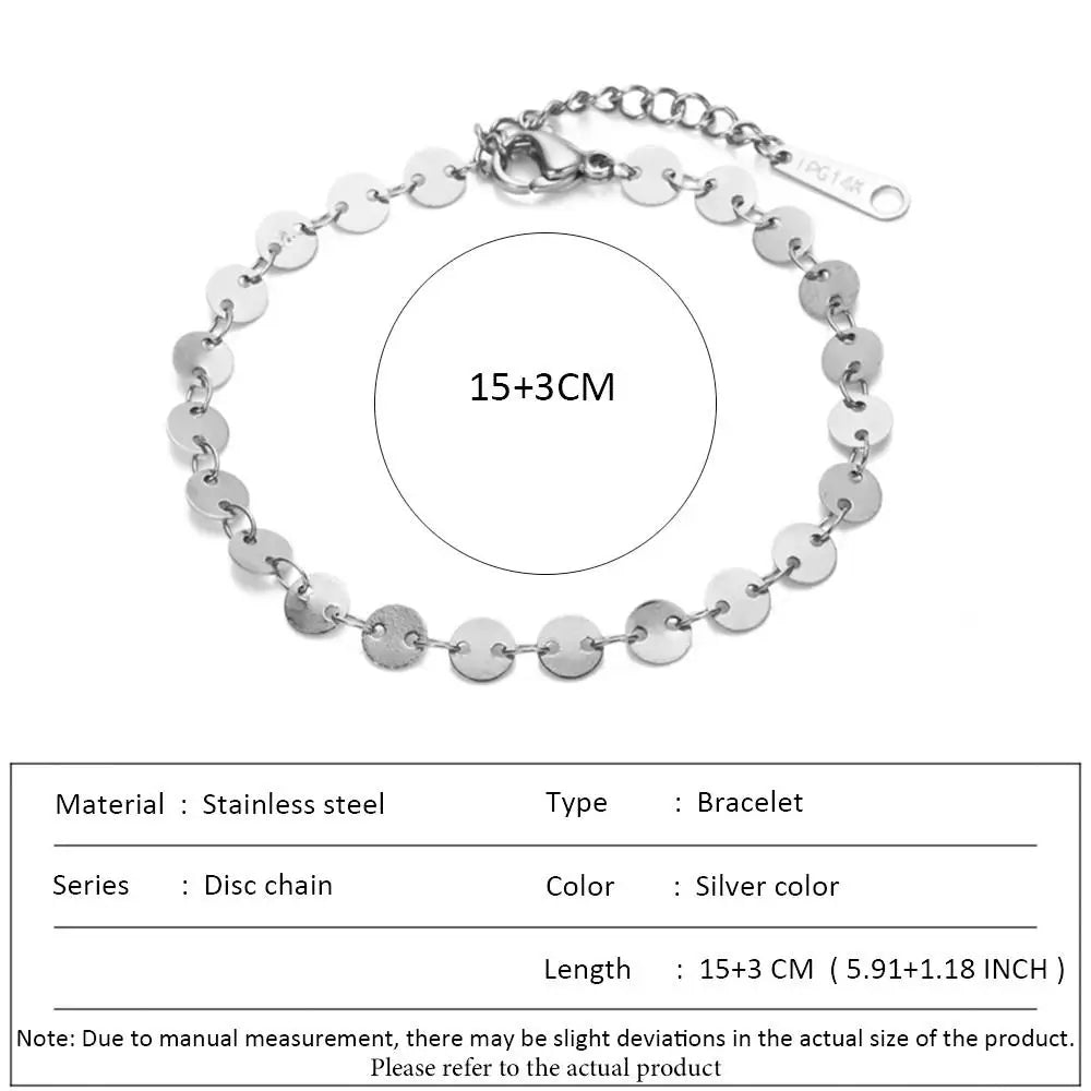 SUNIBI Klassische Schlangenkettenarmbänder für Damen, Trendige Mode, Edelstahl-Kubakettenarmband, Trendige Damengeschenke, Schmuck