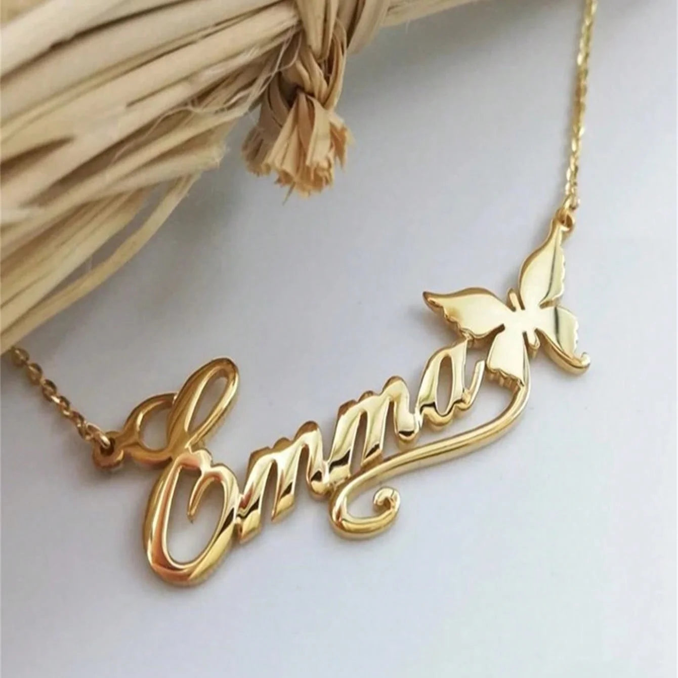 Custom Logo Picture Pendant Necklace For Women Girl Stainless Steel Birthday Gift Children's Drawing Photo Personalized Jewelry