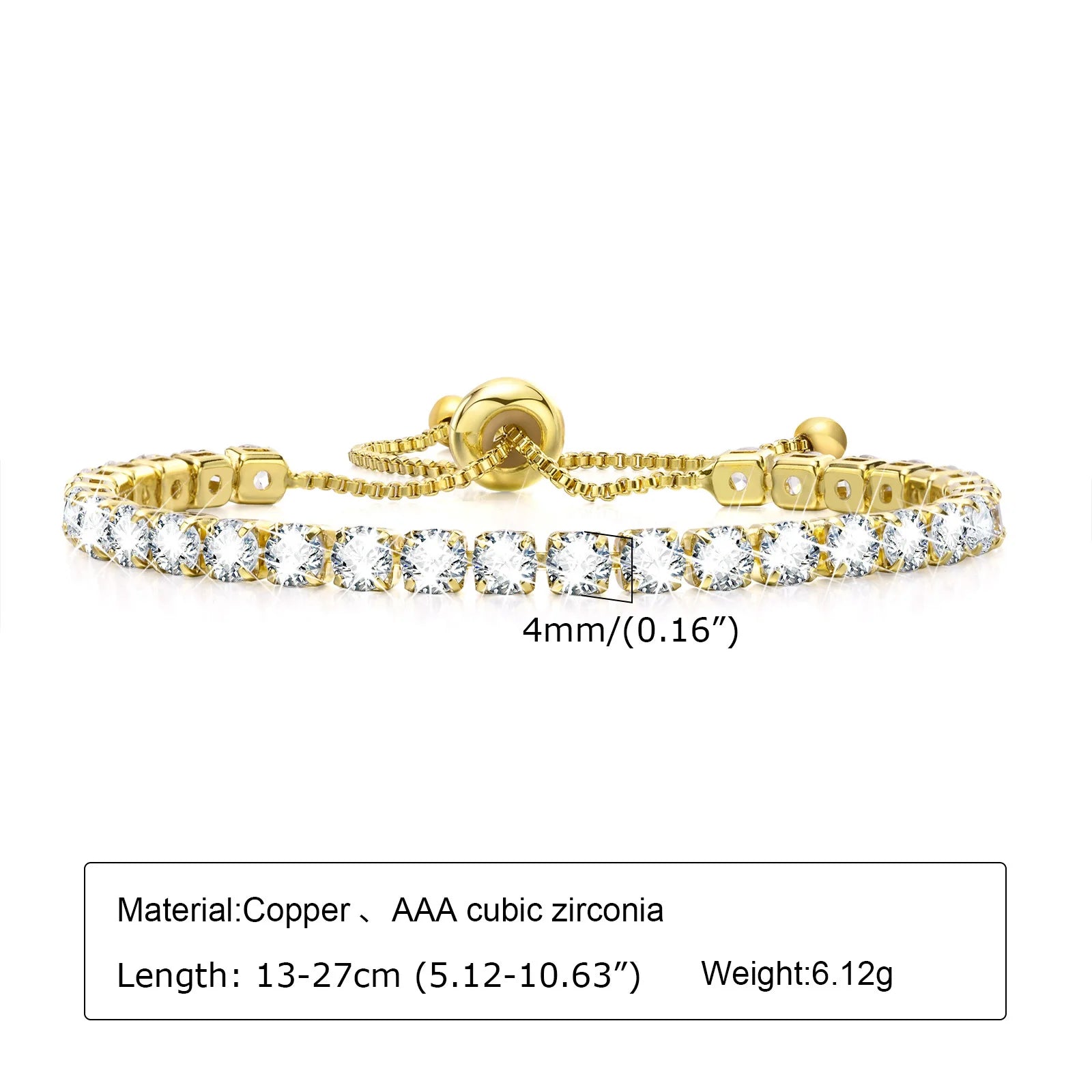 Auffälliges Edelstahl-Kettenarmband für Damen, Vintage 18k vergoldeter eleganter Schmuck