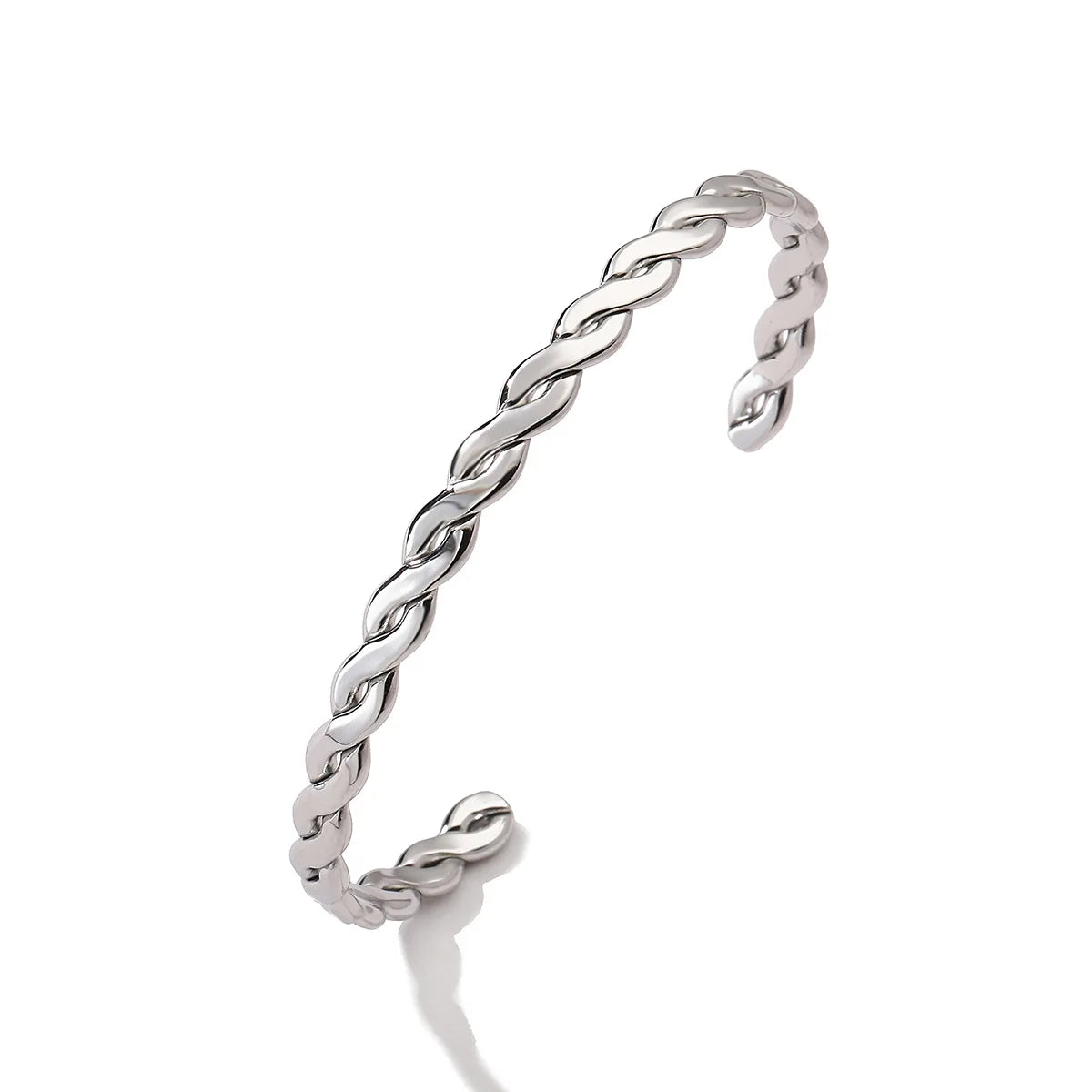 NEWBUY Heißer Verkauf Hochwertige Gold/Silber Farbe Herz Armreifen für Frauen Edelstahl Party Schmuck