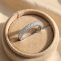 Anillos de plata de ley 925, modernos y sencillos para mujer, con circonita cúbica brillante, exquisitos accesorios para los dedos, dijes para fiesta, joyería fina