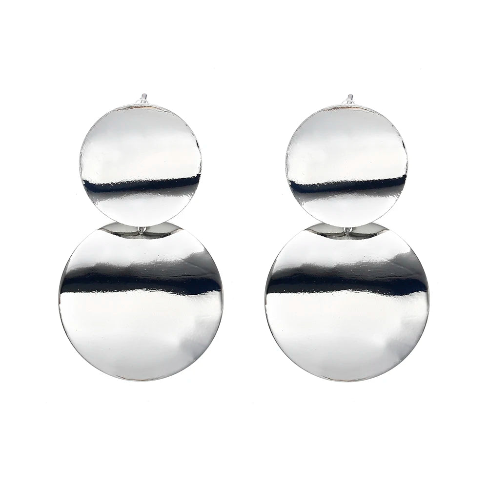 Floating Earrings Valentine's Day Love Pendant Earrings Elegant Long Women's Floating Hook Earrings Exaggerated Metal Pendant