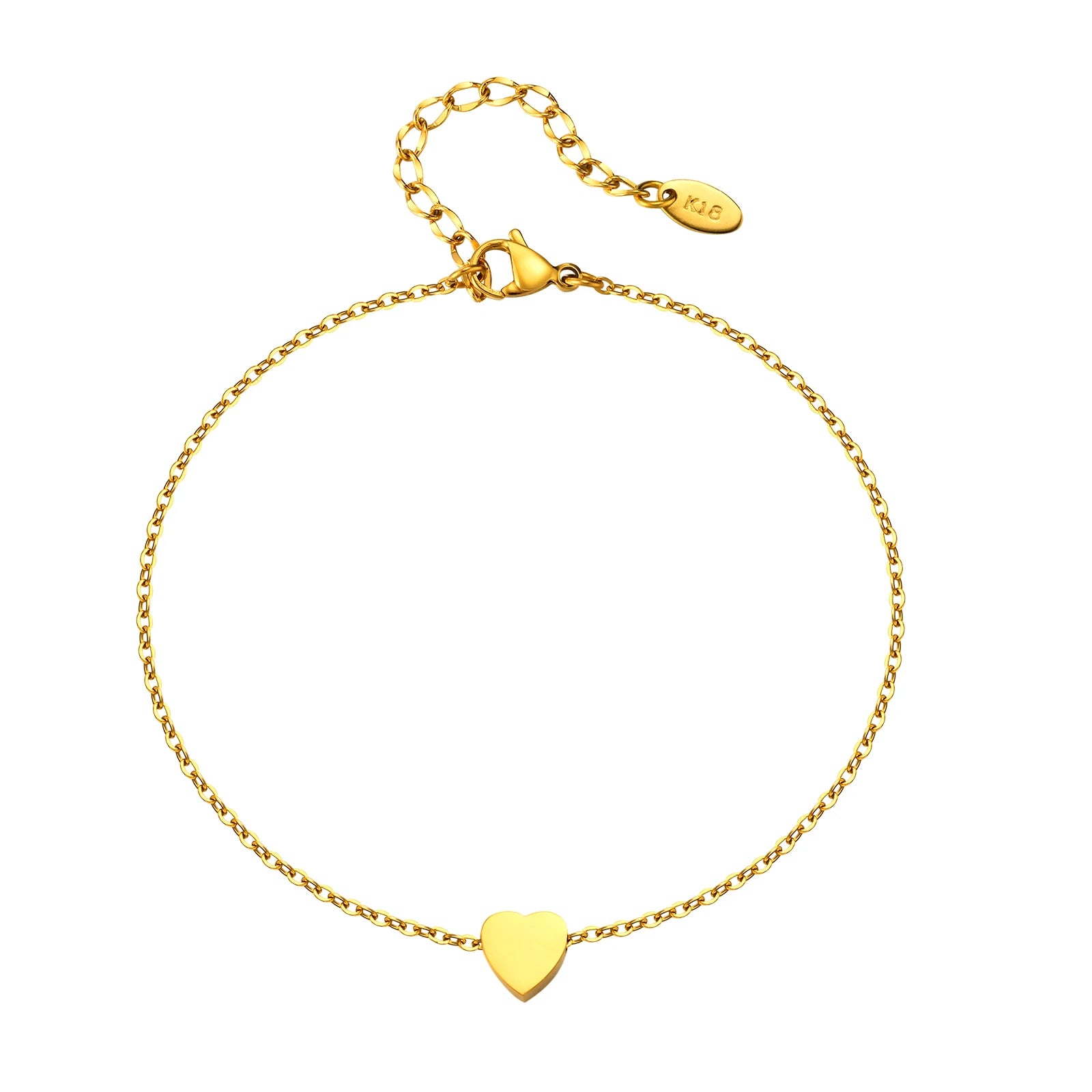 Fußkettchen Armband für Beine aus Edelstahl, wasserdicht, verstellbar, Strandperlen, Kugel, kubanische Gliederkette, Sommer, Boho-Fußschmuck für Damen