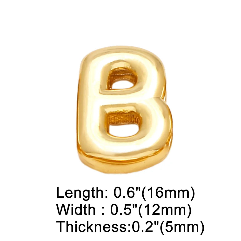 FLOLA DIY 26 Buchstaben Personalisierte Namensarmbänder für Damen Gold Silber Farbe Breites Band Initial Armbänder Handgemachter Schmuck brtd91