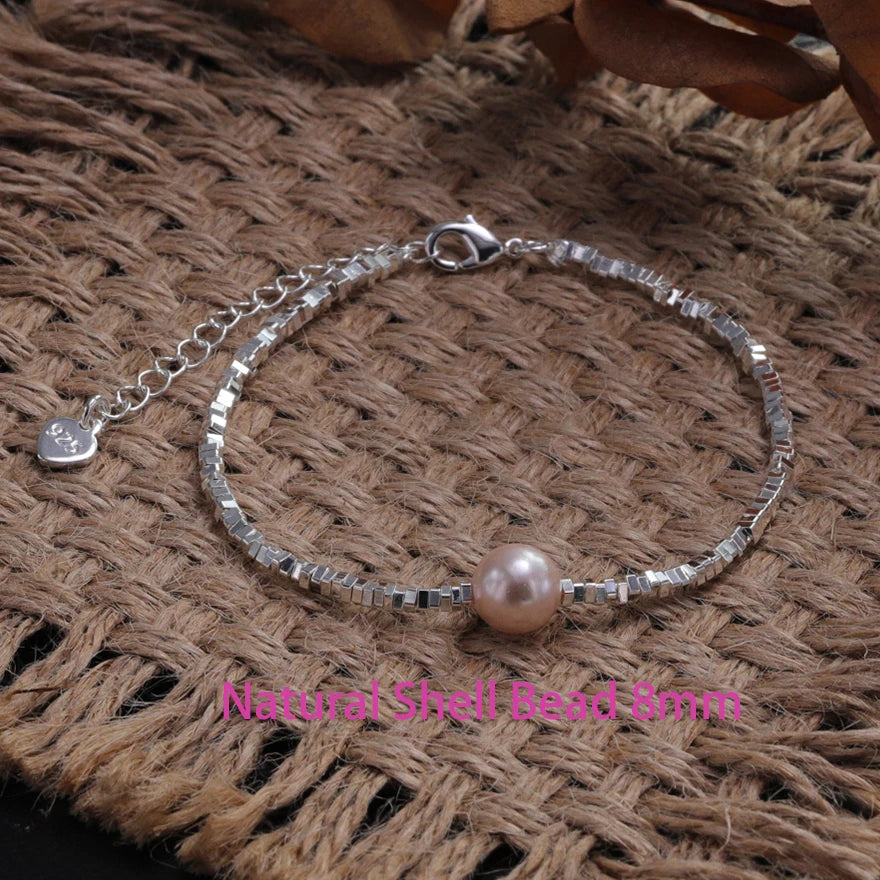 925er Sterlingsilber Sternperlen Armband für Frauen Fragmentiertes Silber Süß Romantisch Vielseitig Trend Schmuck Geschenke Dropshipping
