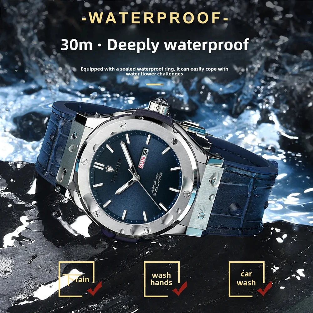 Relojes de Pulsera de Cuarzo de Moda Nuevos Regalos Relojes Automáticos de Cuero Deportivos para Hombre Reloj Automático de Lujo para Hombre Reloj Digital