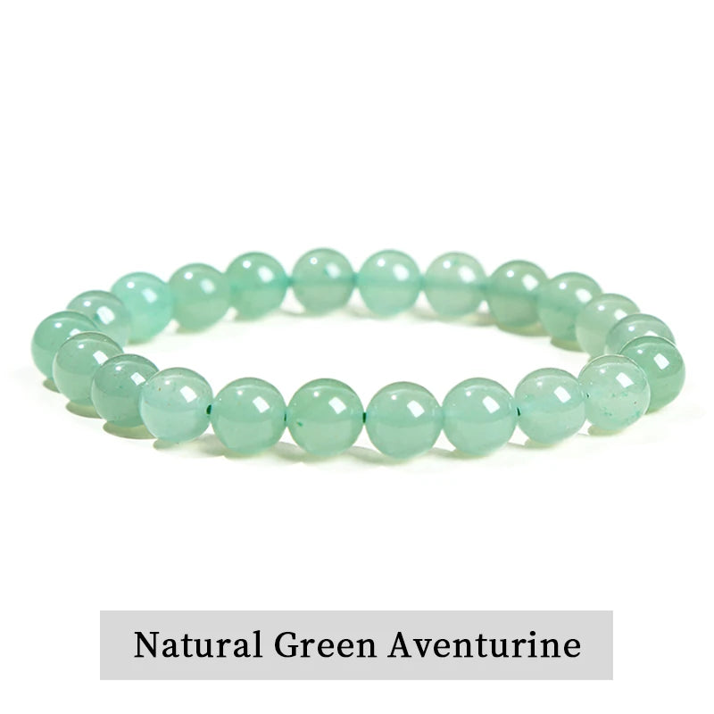 JD Natursteinperlen Armband Amethyst Tigerauge Kristall Quarz Achat Edelstein Perlen Armreifen Damen Herren Reiki Heilung Schmuck Geschenk