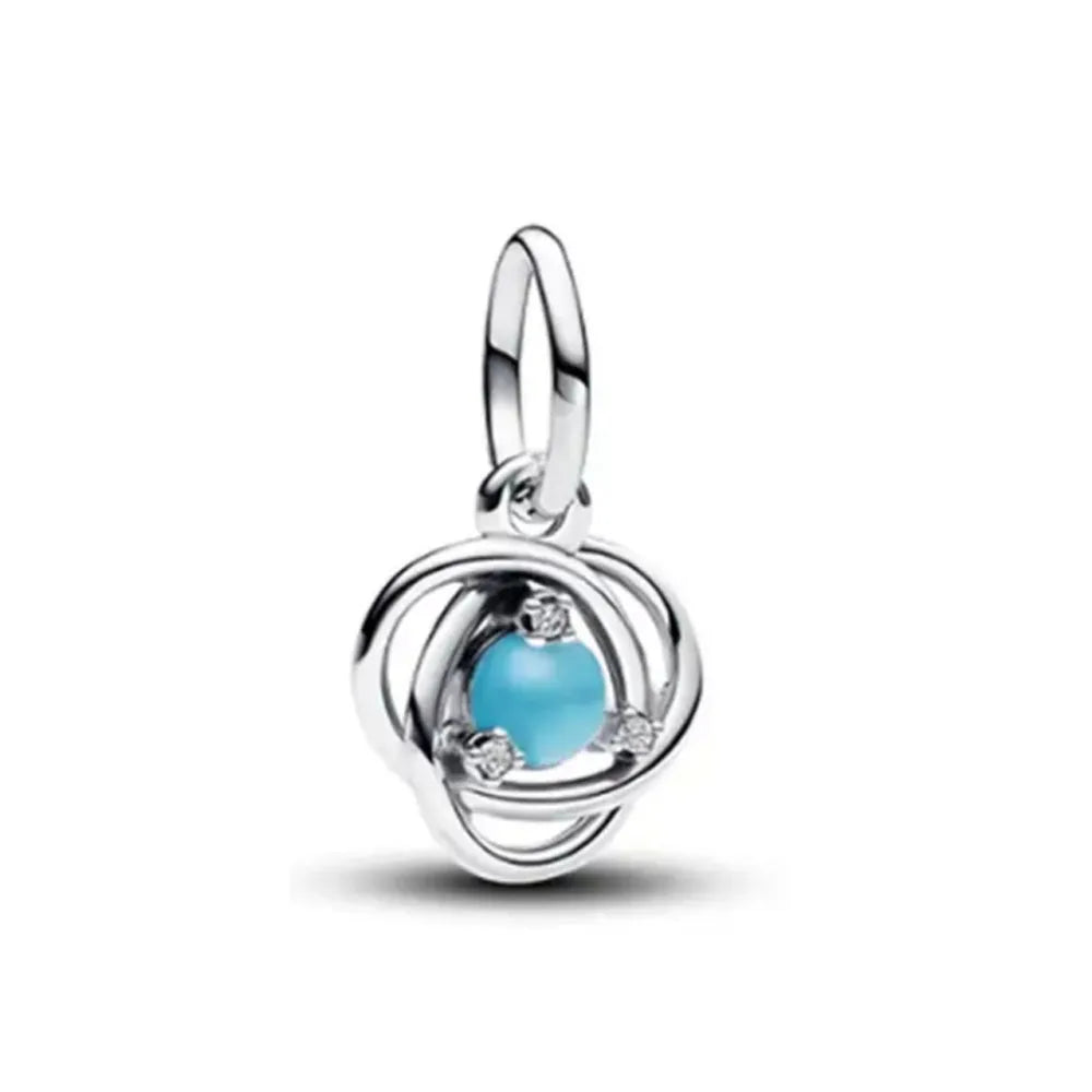 Heiß verkaufter Weihnachts-Weihnachtsmann 925er Silber Charm Bead passend für europäische Armband-Armreifen Damenhalskette Schmuck