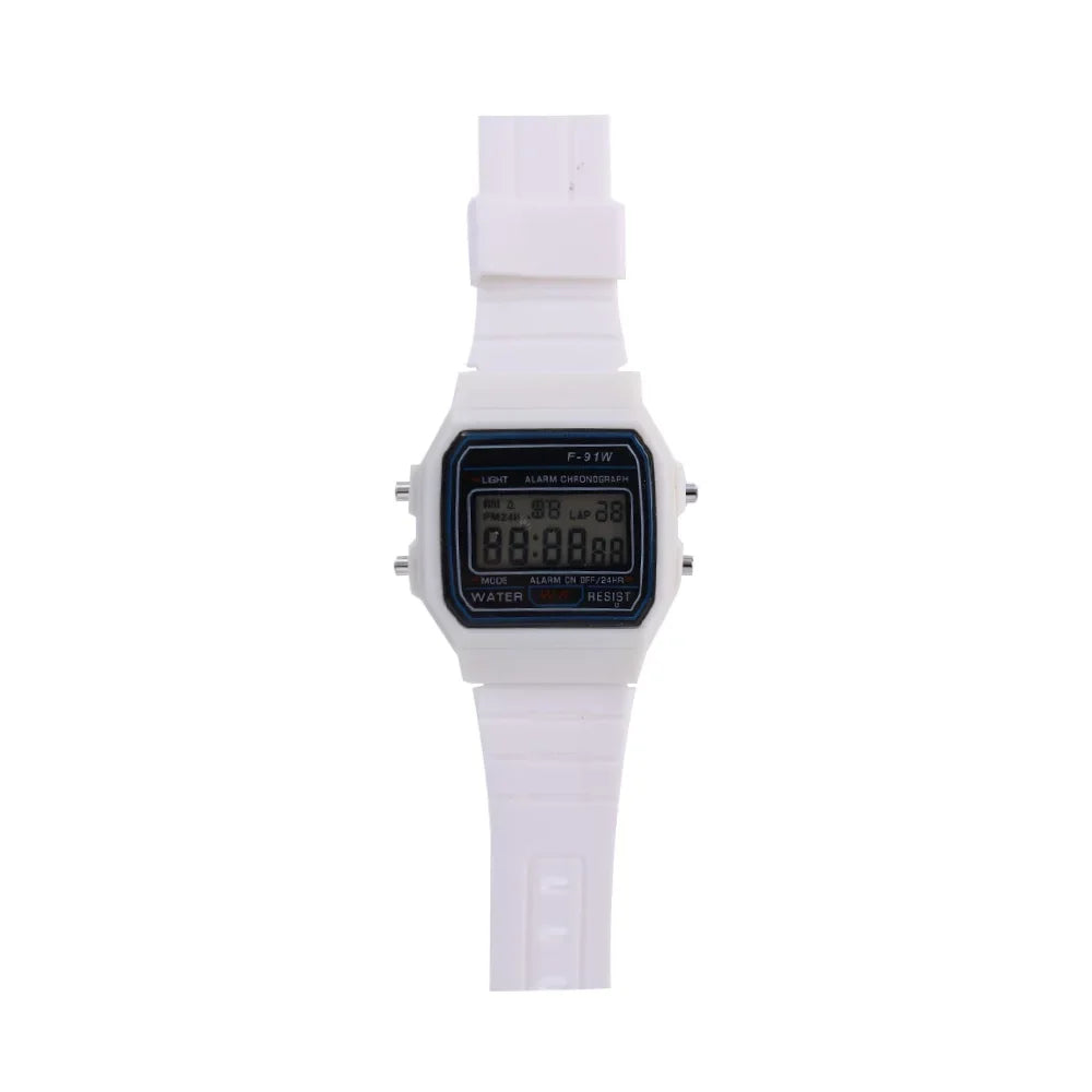 F91W Digitaluhren für Herren Damen LED-Elektronik-Armbanduhr Wasserdichte Sport-Militäruhr Damenuhr Relojes Digitales